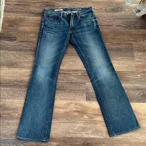 Gap Jeans Mens 32x34 Blue 1969 Boot 100% Cotton Denim Pants